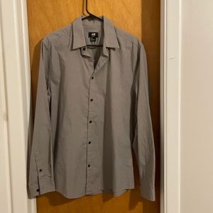 Men’s long sleeve button up